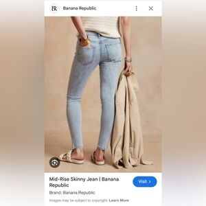 Banana Republic Light Blue Skinny Jeans